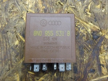 AUDI TT 8N 98-05 RELÉ STĚRAČE 601 8N0955531B