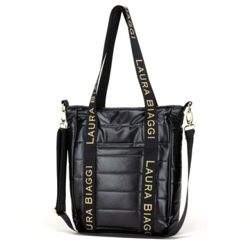 TOREBKA LAURA BIAGGI A4 SHOPPER NA RAMIĘ PIKOWANA