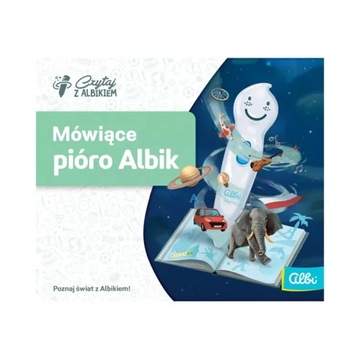 Albik Mówiące interaktywne PIÓRO Czytaj z Albikiem