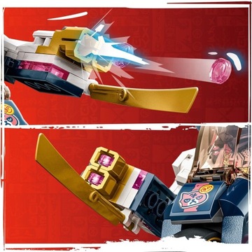 LEGO NINJAGO Гоночный мотоцикл на мехах Соры (71792)