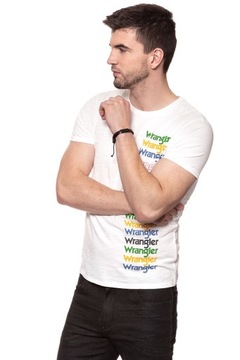 Męska koszulka t-shirt Wrangler FESTIVAL TEE S