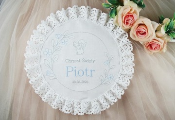 КРЕЩЕННАЯ КЕПКА - КРУГЛАЯ - ВЫШИВКА