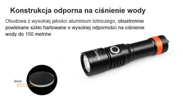 Фото-видео фонарь для дайвинга Orca Torch D530V