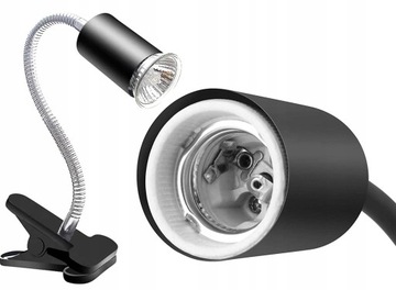 НАГРЕВАТЕЛЬНАЯ ЛАМПА ДЛЯ ТЕРРАРИУМА ДЛЯ ЧЕРЕПАХ С ЗАЖИМОМ 75 Вт UVB