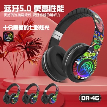 Светящиеся Bluetooth-наушники Беспроводные наушники-вкладыши Graffiti