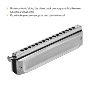 Swan SW-1664 Хроматическая гармошка C с 16 отверстиями