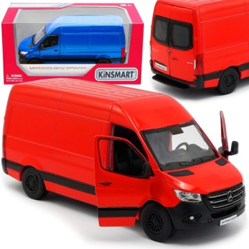 AUTO METALOWE BUS MERCEDES-BENZ SPRINTER SAMOCHÓD NA NAPĘD MODEL KINSMART