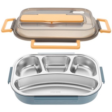Buckle Divider Lunch Box Boxes Kids