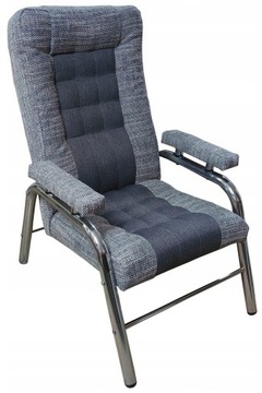 ДВУХЦВЕТНОЕ КРЕСЛО FINKA, ПРОСТОЙ ХРОМ, НА МЕТАЛЛИЧЕСКОМ КАРКАСЕ