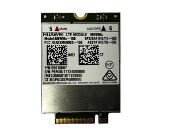 Karta WWAN 4G LTE Huawei ME906s ME906s 753