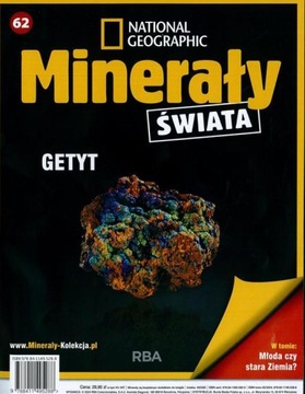 KOLEKCJA MINERAŁY ŚWIATA nr 62 - GETYT