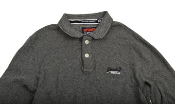 SUPERDRY* KOSZULKA POLO LOGOWANA _____r.XL