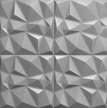 НАСТЕННАЯ КАССЕТНАЯ ПОТОЛОЧНАЯ ПАНЕЛЬ БЕТОН DIAMOND 41 ИМИТАЦИЯ 3D УЗОРА БЕТОНА