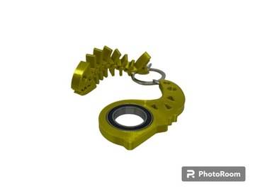 Brelok z łożyskiem pirania rambit rekinek KeyRambit KeySpinner TikTok