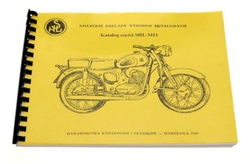 Książka Katalog części zamiennych SHL 175 M11