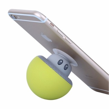 BT648 Różowy grzyb Design Mini głośnik Bluetooth i lampa LED