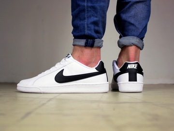 buty męskie Nike SKÓRZANE sportowe sneakersy SKÓRA trampki na co dzień