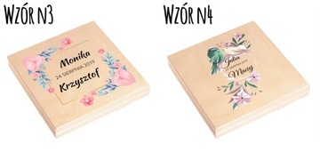 ZAPROSZENIE ŚWIADKÓW - 4 PUZZLE PROŚBA O ŚWIADKOWANIE PUDEŁKO GRAWER NADRUK