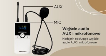 Retekess TT116 System Przewodnika, System Interpretacji Językowej, 200m