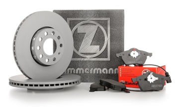 Tarcze Klocki Zimmermann - Tył - AUDI A4 B7 288mm