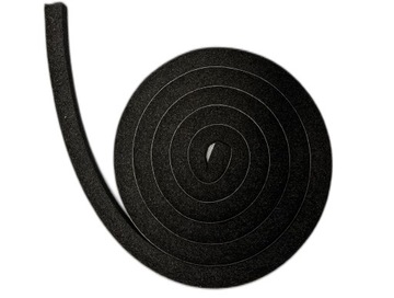 УПЛОТНИТЕЛЬ для дверей, окон, ворот, пена РЕЗИНОВАЯ 15мм, входные балконы