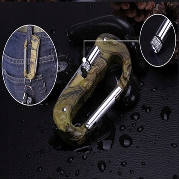 КАРАБИН МНОГОФУНКЦИОНАЛЬНЫЙ НОЖ ПИЛА ФОНАРИК АРМИЯ