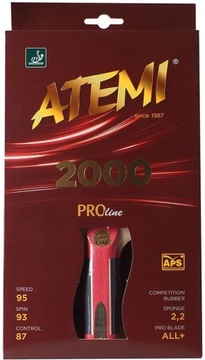 РАКЕТКА ДЛЯ НАСТОЛЬНОГО ТЕННИСА ATEMI 2000 CV PROLINE