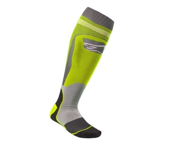 Skarpety Alpinestars MX PLUS 1 yellow grey