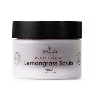 YOKABA LEMONGRASS SCRUB PEELING DO RĄK I CIAŁA Z TRAWĄ CYTRYNOWĄ 200 G