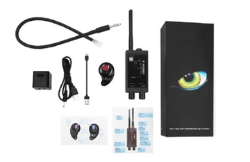 WYKRYWACZ PODSŁUCHÓW I KAMER GSM GPS UKRYTYCH LOKALIZATORÓW DETEKTOR WIFI