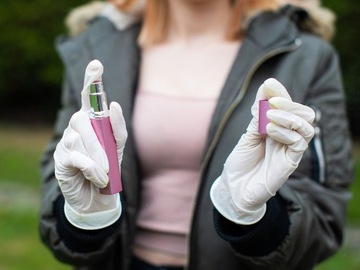 ATOMIZER - гофроконтейнер для духов/воды/жидкости