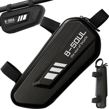 СУМКА ДЛЯ ВЕЛОСИПЕДА НА РАМУ СУМКА ДЛЯ ВЕЛОСИПЕДА МОТОЦИКЛ ВОДОНЕПРОНИЦАЕМАЯ ПРОЧНАЯ ЖЕСТКАЯ