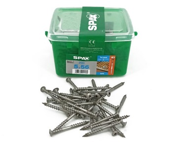 SPAX TARAS ZESTAW 5x56 A2 200szt + bitT20
