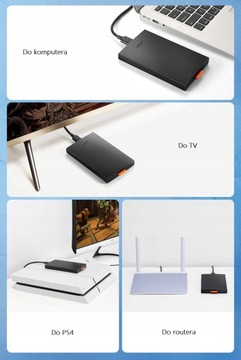 UGREEN Kieszeń Obudowa Dysku SSD HDD 2,5'' USB 3.0