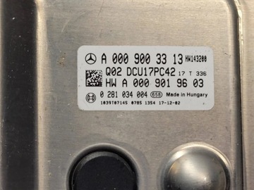 A0009003313 MERCEDES-BENZ C W205 2016 ŘÍZENÍ