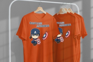 KOSZULKA T-SHIRT CAPTAIN AMERICA MARVEL XL JAKOŚĆ