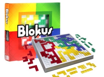 GRA RODZINNA BLOKUS logiczna gra planszowa dla całej rodziny BJV44