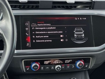 Audi Q3 II SUV 1.5 35 TFSI 150KM 2022 Audi Q3 Audi Q3 150 KM Smartphone Interface Virtual cockpit 1.5 Benzyna, zdjęcie 17