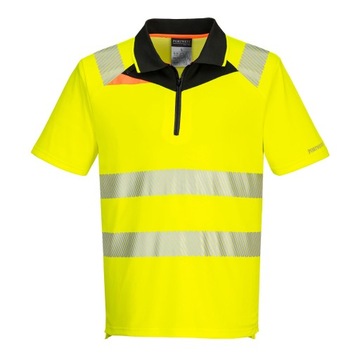 PORTWEST KOSZULKA POLO STRECH YELLOW DX412