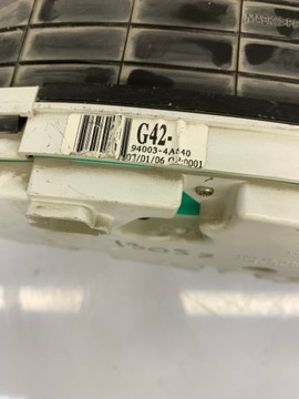 PŘÍSTROJOVÁ DESKA BUDÍKY HYUNDAI 94003-4A640