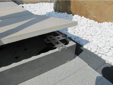 Система закрытия, конструкция террасы, нижняя пластина