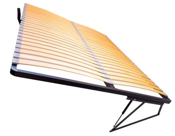 Stelaż do łóżka 140x190 metalowy gęsty podnoszony od boku wkład pod materac