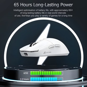 Беспроводная игровая мышь Attack Shark X6 с Bluetooth типа C