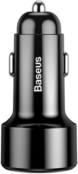 ŁADOWARKA SAMOCHODOWA BASEUS MAGIC CCMLC20C-01 45W 5A 1X USB-A 1X USB-C QC