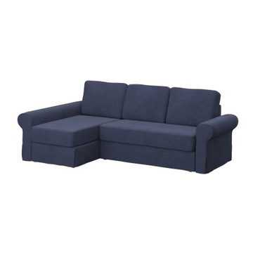 BACKABRO Pokrycie sofy z leż., Naturel Navy
