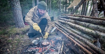 Анорак Helikon Woodsman Taiga Green L куртка