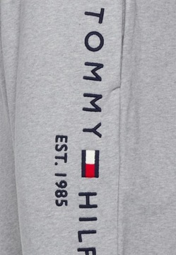 Tommy Hilfiger Szare Spodnie Dresowe Dresy - M