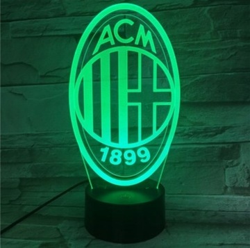 3D LED AC MILAN USB-ночник + ПУЛЬТ RGB