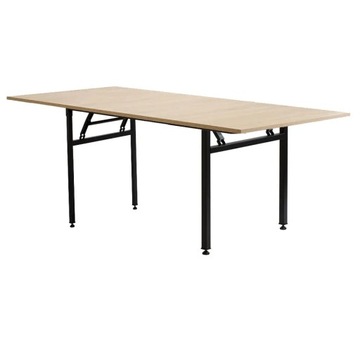 STÓŁ BANKIETOWY ROZKŁADANY SKŁADANY KONFERENCYJNY 160x90x1,8cm dąb sonoma