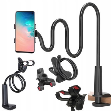 UCHWYT NA TABLET TELEFON MOCNY STOJAK ELASTYCZNY